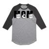 3/4 Raglan Tee Unisex Thumbnail